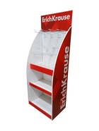 Cтойка из картона с логотипом ErichKrause, 595х1600х400 мм 3807073 - фото 14646759