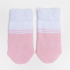 Носки детские махровые «Жираф», цвет светло-розовый, размер 7-8 - Фото 4