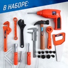 Набор инструментов детский «Человек-паук», 11 инструментов в чемодане, MARVEL - Фото 2