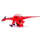Динозавр-робот DRAGON, работает от батареек, световые и звуковые эффекты, МИКС - Фото 2