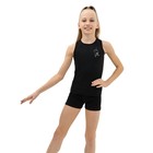Шорты для гимнастики и танцев Grace Dance, р. 28, цвет чёрный - Фото 4