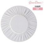 Сеточка для волос на пучок Grace Dance, набор 5 шт., цвет белый - фото 298067333