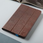 Чехол для планшета Snoogy 8" (max 216х128) универсальный, и/кожа, коричневый - Фото 1