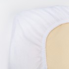 Наматрасник непромокаемый Практичный 140х200/25 натяжка мембрана, хлопок 52%, полиэстер 48% - Фото 4