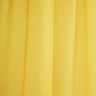 Штора-тюль для кухни Witerra 140х180см, св.желтый, вуаль, пэ100% - Фото 3