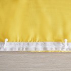Штора-тюль для кухни Witerra 140х180 см, цвет светло-жёлтый, вуаль, п/э100% - Фото 5