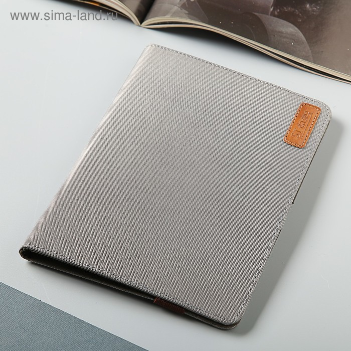 Чехол для планшета ST case 7.85-8", с ложементом, ткань, серый - Фото 1