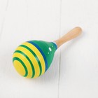Музыкальная игрушка «Маракас», с белым горошком, цвета микс - Фото 3