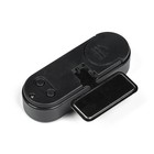 Часы-термометр Cartage, автомобильные с подсветкой, черный - Фото 5