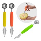 Инструмент для карвинга овощей и фруктов, цвет МИКС - Фото 6