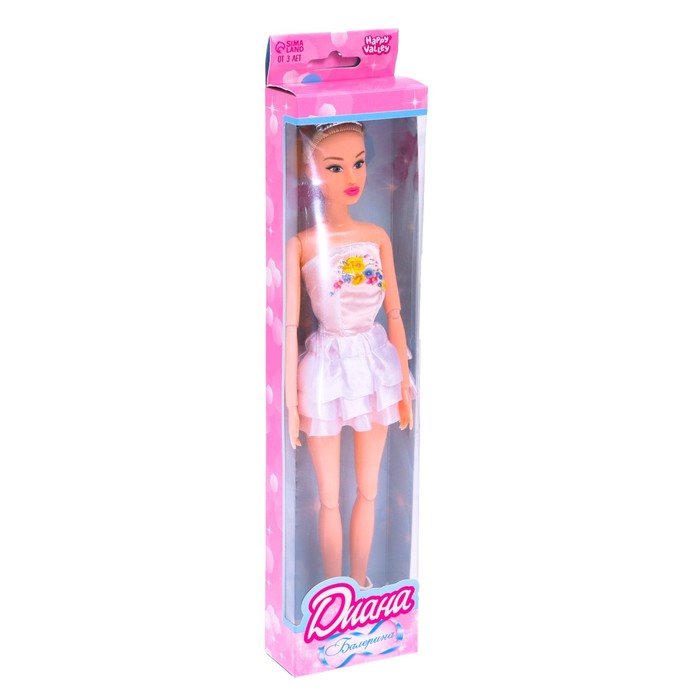 Кукла-модель шарнирная «Балерина Диана» - фото 1906939479