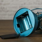 Светильник настольный "Летучая мышь" 12LED 2хR20(не в комплекте) голубой 12х15,5х24см - Фото 4