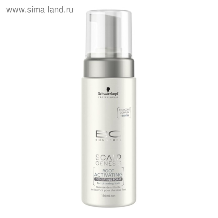 Уплотняющая пена Bonacure Scalp Genesis для роста волос, 150 мл - Фото 1