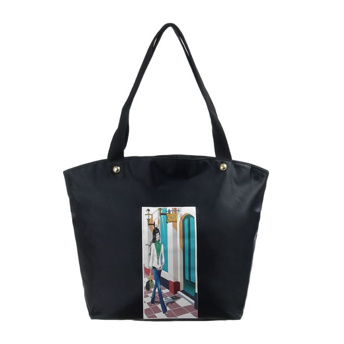 Сумка женская "Модница", 1 отдел, наружный карман, на подкладе, цвет чёрный - Фото 1
