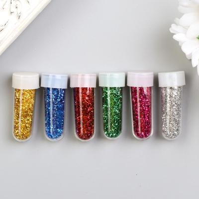 Глиттер в капсуле 2.2 г «Блёстки», МИКС