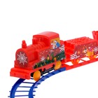 Железная дорога «Новогоднее путешествие», работает от батареек - Фото 3