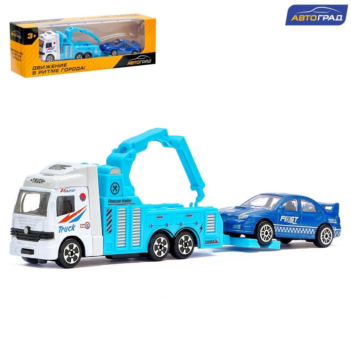 Грузовик металлический «Эвакуатор», МИКС - Фото 1