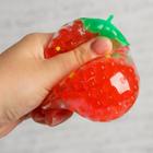 Мялка «Земляничка», с гидрогелем, цвет красный - Фото 2