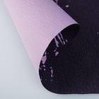 Фактурная бумага "Галактика" двусторонняя, сиреневая на темно-фиолетовом, 0,5 х 5 м - Фото 2