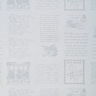 Калька для цветов "Французская открытка", цвет белый, 0,5 х 10 м - Фото 3