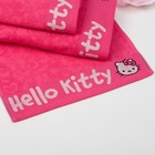 Полотенце детское Hello Kitty 70х130 см, цвет розовый 100% хлопок, 400 г/м² - Фото 3