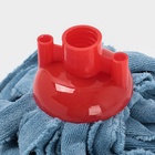 Насадка для швабры ленточная Доляна, микрофибра, 30×10×6 см, МИКС - Фото 2