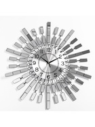 Часы настенные интерьерные «Зеркальные лучики», серия: Ажур, бесшумные, плавный ход, d=58 см, циферблат d=22 см, от батарейки 1хАА - Фото 3