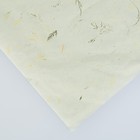 Бумага тутовая, принт ручного изготовления, HANJI, «Листопад» 0,64 х 0,94 м, 30 г/м2 - Фото 2