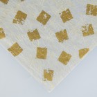 Бумага из абаки, Abaca Paper, «Печать золотая», 0,64 х 0,94 м, 30 г/м2 - Фото 2