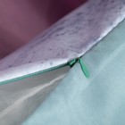 Подушка декоративная "Этель" Хризоколла, 45х45 см, п/э, велюр - Фото 3