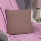 Подушка декоративная "Этель" Мусковит, 45х45 см, п/э, велюр - Фото 2