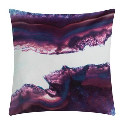 Подушка декоративная «Турмалин», 45 × 45 см, полиэстер, велюр, «Этель: Минералы»