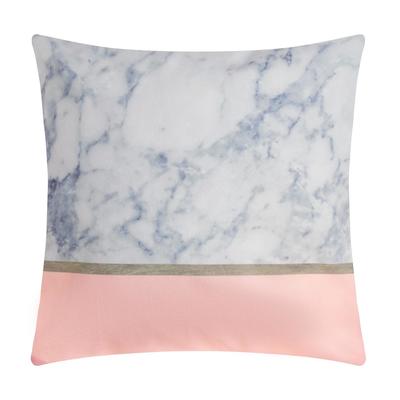 Подушка декоративная "Этель" Мрамор, 45х45 см, п/э, велюр