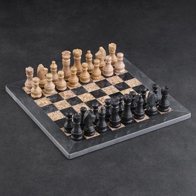 Шахматы «Элит»,  доска 30х30 см, оникс