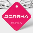 Фруктовница Доляна, 28.5×28.5×8.5 см, хромированная - Фото 5