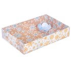 Коробка для кондитерских изделий «Зимние радости», 17 × 12 × 3 см - Фото 1