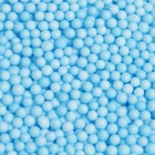 Наполнитель для воздушных шаров и слаймов «Пенопласт», 20 г, цвет голубой - Фото 2