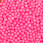 Наполнитель для шаров и слаймов «Пенопласт», 0,3 см, 20 г, цвет розовый, МИКС - фото 8403725