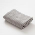 Полотенце двухстороннее "Этель" Олимп светло-серый 35 х75 см, 380 г/м2, 100% хлопок - Фото 1