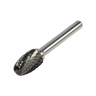 Борфреза ТУНДРА тип E овальная, 12×20 мм, хвостовик 6 мм