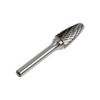 Борфреза ТУНДРА тип F параболическая, 12×20 мм, хвостовик 6 мм - Фото 3