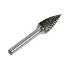 Борфреза ТУНДРА тип G параболическая заостренная, 12×25 мм, хвостовик 6 мм - Фото 3