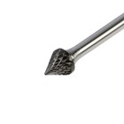 Борфреза ТУНДРА тип J зенкер 60 градусов, 12×10.4 мм, хвостовик 6 мм - Фото 4