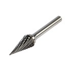 Борфреза ТУНДРА тип M коническая 25 градусов, 12×25 мм, хвостовик 6 мм - Фото 1