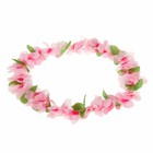 Гавайское ожерелье "Плюмерия розовая" - фото 15922943
