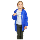 Дождевик ПВХ III со светоотражателями, синий, размер M - Фото 1