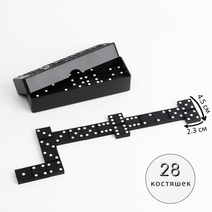 Домино классическое «Владимирское», 28 шт. - Фото 1