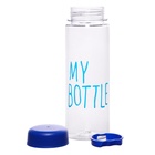Бутылка для воды, 500 мл, My bottle, 19.5 х 6 см, чехол в комплекте, микс - фото 11642592