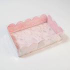Коробка для печенья, кондитерская упаковка с PVC крышкой, Love, 20 х 30 х 8 см - Фото 3