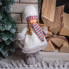 Кукла интерьерная "Малышка в сереньких валенках" 41 см - фото 2134714